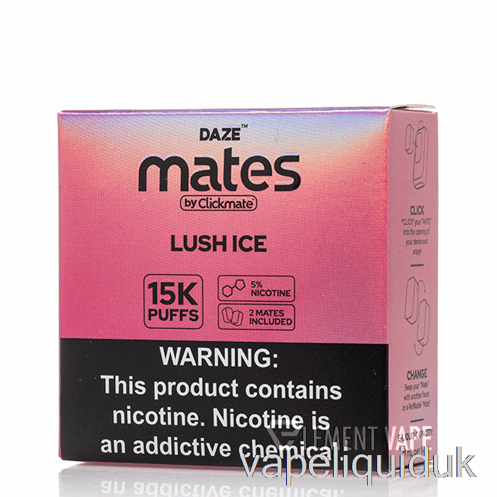 7 Daze Mate Pods Lush Ice Vape Liquid